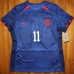 Nike USWNT 4 Star Sophia Smith Soccer Jersey Women M L Blue USA